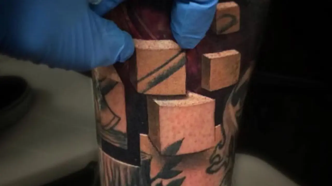 Tato 3D (Foto: instagram/ @Jesse_Rix)