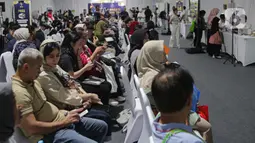 Menyambut hari jadinya yang ke-75 pada 26 Januari 2025, Direktorat Jenderal Imigrasi membuka layanan paspor saat gelaran Festival Imigrasi. (Liputan6.com/Angga Yuniar)