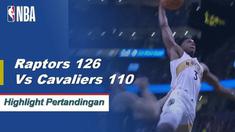 Kawhi Leonard mencatatkan 37 poin dan enam rebound saat Toronto memuncaki Cleveland, 126-110.