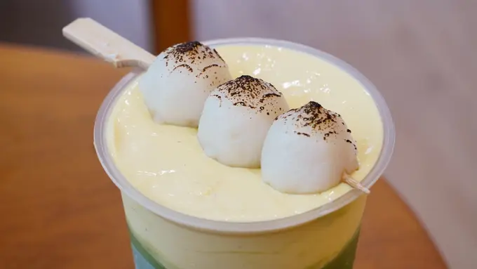 dango milk tea minuman kekinian jepang
