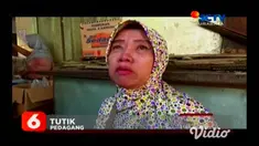 Kebakaran yang terjadi di Pasar Barat, Kecamatan Barat, Kabupaten Magetan menyebabkan 6 kios pedagang ludes.