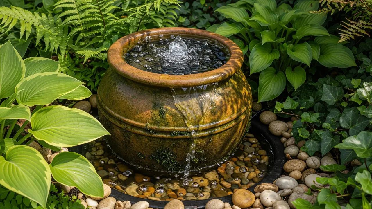 4 Cara Membuat Air Mancur Taman dari Pot, Mudah dan Hemat Biaya