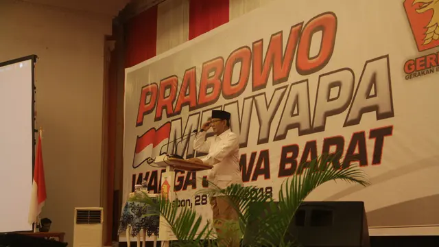 Diusung Jadi Capres 2019, Ini Jawaban Prabowo