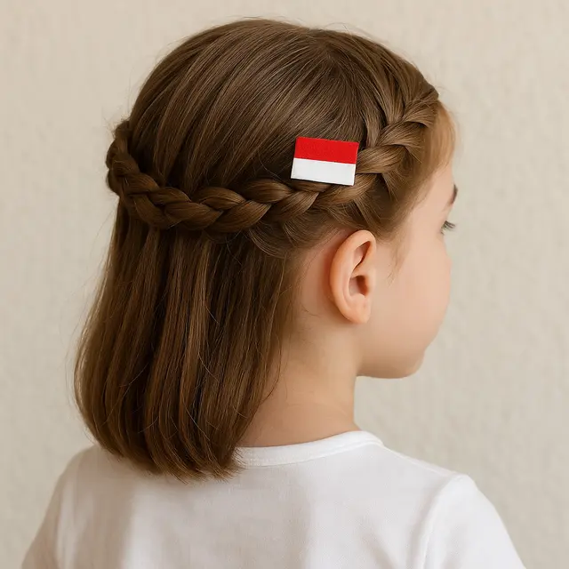 Model Rambut Anak 17 Agustus yang Simpel tapi Menarik