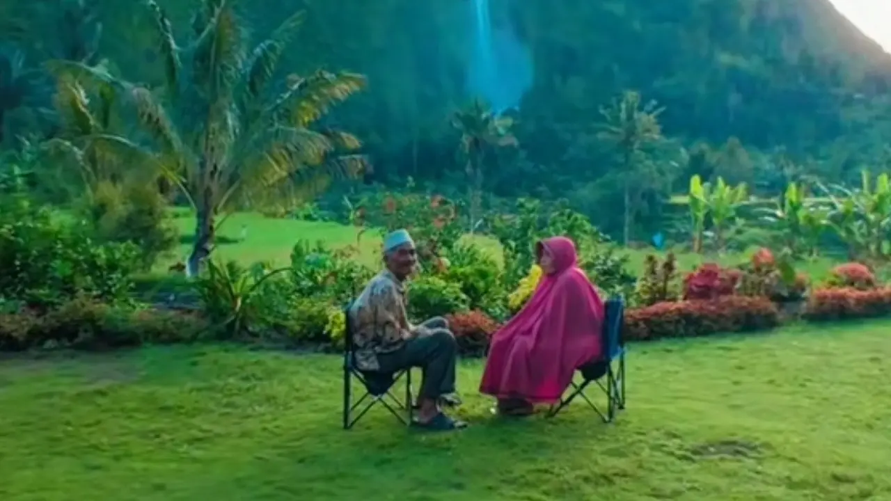 Rumah View Air Terjun Viral