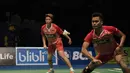 Sepanjang laga pasangan Indonesia, Tontowi Ahmad/Liliyana Natsir, tampil percaya diri dan berhasil menguasai jalannya laga. (Bola.com/Vitalis Yogi Trisna)