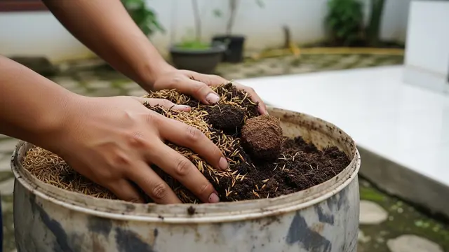 Cara Menanam Pohon Buah dalam Kontainer Bekas