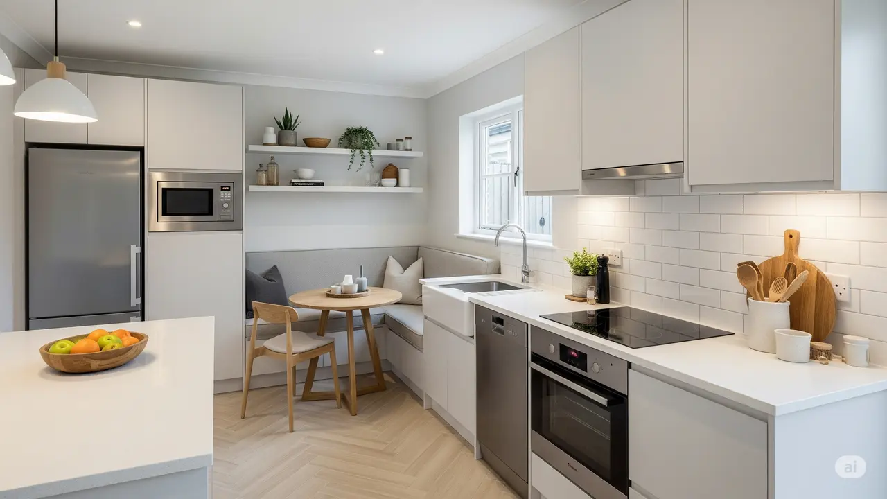 Dapur Kecil Rumah Type 36 (Foto: Gemini AI)