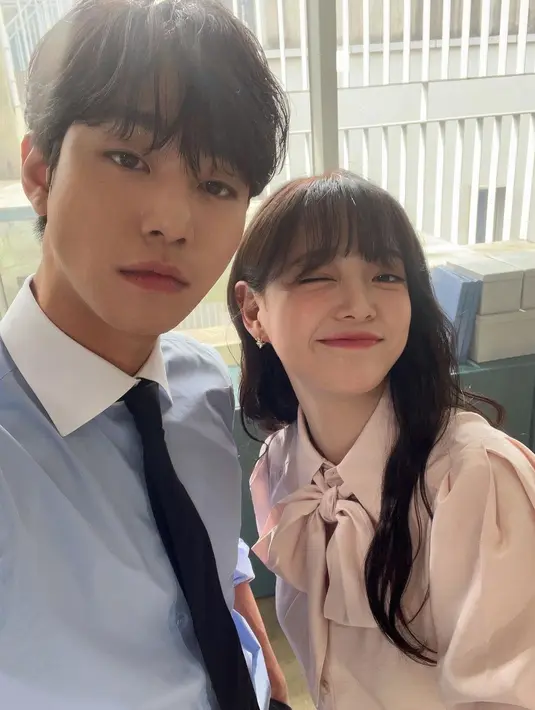 Ahn Hyo Seop dan Kim Sejeong. (Foto: Instagram/ clean_0828)