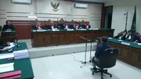 Sidang lanjutan Dahlan Iskan. (Liputan6.com/Dian Kurniawan)