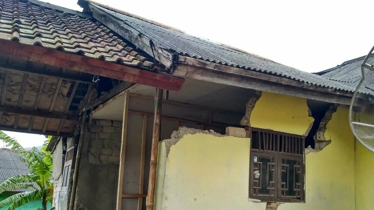 Kerugian Akibat Gempa Banten di Sukabumi Lebih dari Rp 7 Miliar