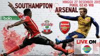 Southampton vs Arsenal (Bola.com/Samsul Hadi)
