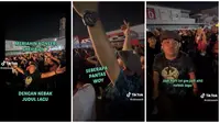 Viral Pria Berhasil Tebak Lagu Sheila on 7 di Konser 'Tunggu Aku di Jakarta'. (Sumber: TikTok/@obbieasik)