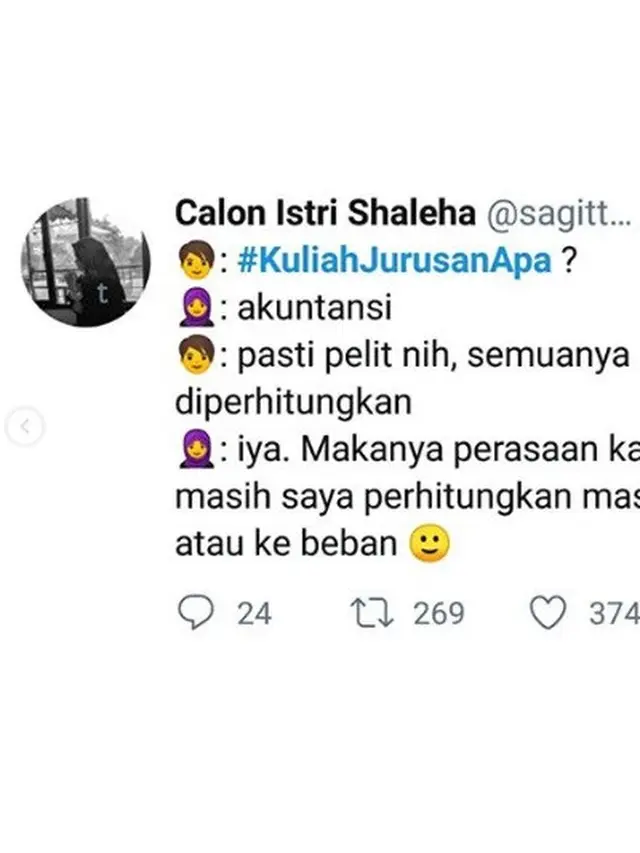 jurusan kuliah (foto: IG/@dramatwitter.id)