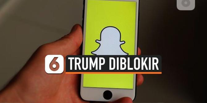 VIDEO: Snapchat akan Blokir Permanen Donald Trump di Hari Pelantikan Joe Biden