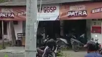 Perampokan toko dan agen bank di Cilacap, Jawa Tengah. (Foto: tangkapan layar video/Liputan6.com)