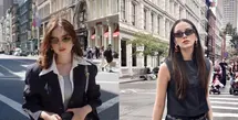 Alyssa Daguise dan Syifa Hadju sama-sama sedang berada di New York. Keduanya pamer OOTD dengan jinjing tas branded [@syifahadju @alyssadaguise]