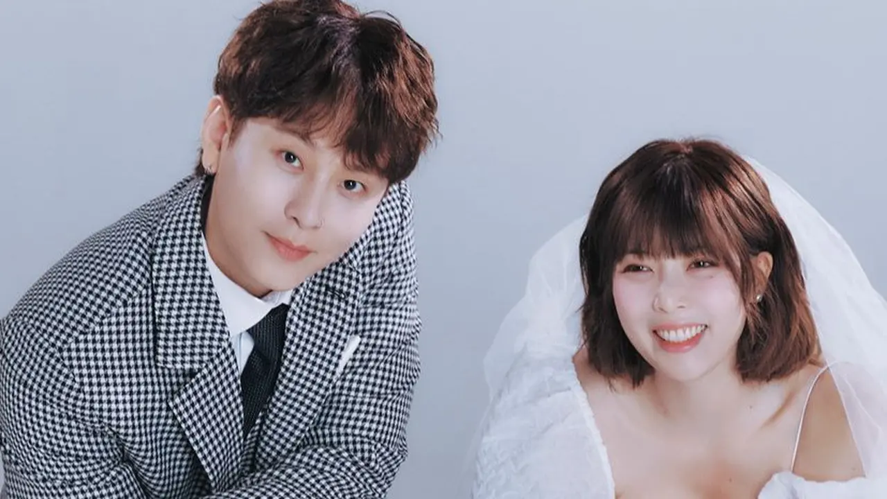 Potret Prewedding HyunA dan Yong Jun hyung