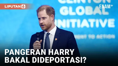 VIDEO: Pangeran Harry Terancam Bakal Dideportasi ke Inggris karena Status Visa yang Mencurigakan