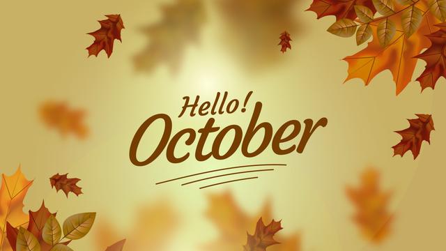 Ilustrasi bulan Oktober