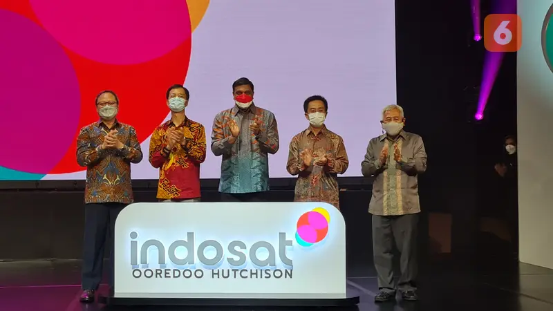 Peresmian merger Indosat Ooredoo Hutchison