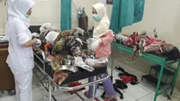 Korban kebakaran gudang mercon di Tangerang. (Liputan6.com/Pramita Tristiawati)