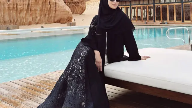 Inspirasi fashion hijab ala Citra Kirana. (credit:instagram.com/citraciki)