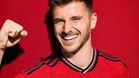 Gelandang asal Inggris, Mason Mount akhirnya resmi diumumkan sebagai pemain Manchester United (Dok. Manchester United)