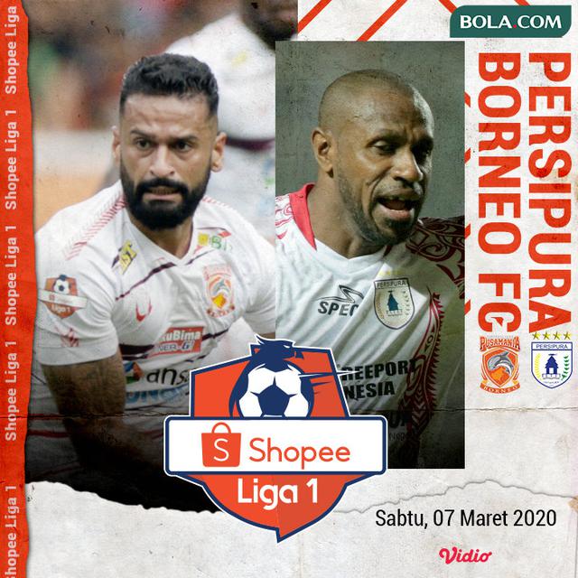 Pusamania Borneo FC vs Persipura Jayapura