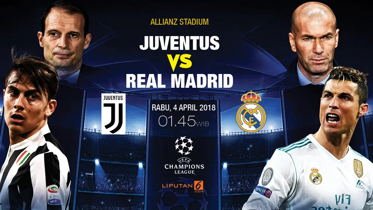Prediksi Juventus Vs Real Madrid