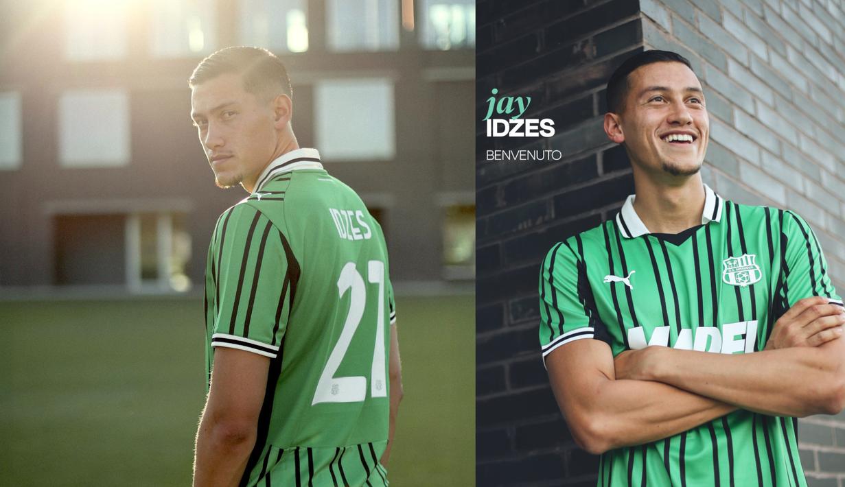 Dimulai dari kapten Timnas Indonesia, Jay Idzes. Jay direkrut U.S. Sassuolo dari Venezia pada bursa transfer musim panas dengan banderol 8 juta euro atau lebih dari Rp150 miliar. Nilai tersebut juga memecahkan rekor sebagai transfer termahal pemain Asia Tenggara, dikutip dari website Stadium Astro. (Dok. U.S. Sassuolo)