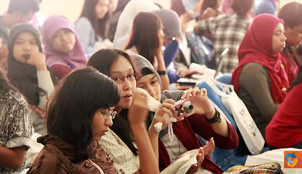 Citizen6, Semarang: Peserta SGTC di Kampus Undip, Semarang, Jateng. (Pengirim: Ady Permadi)