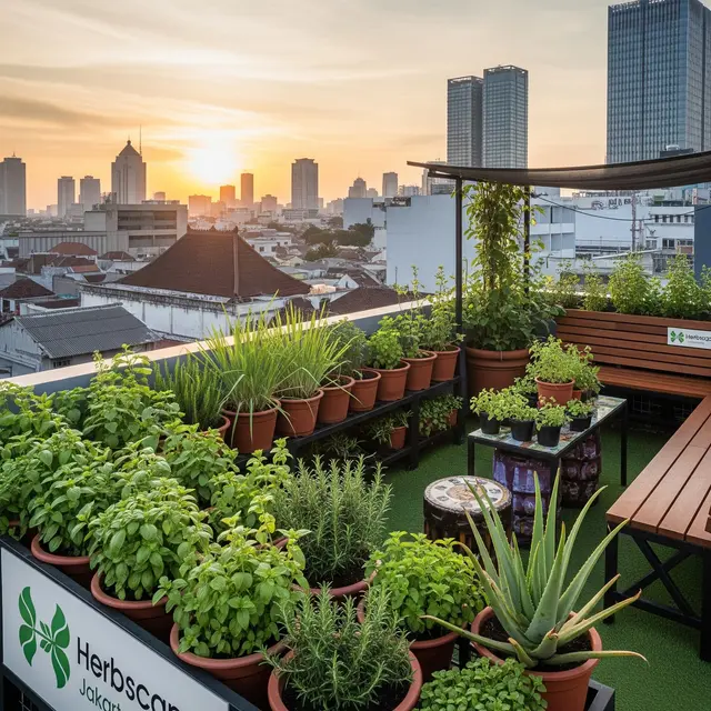 9 Ide Kebun Sayur di Rooftop Kantor untuk Kemandirian Pangan Karyawan, Solusi Hijau Produktif