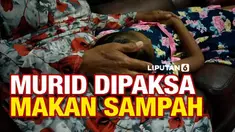 Seorang guru di Kabupaten Buton memberikan hukuman tak lazim pada muridnya. Sang murid dipaksa memakan sampah dari tempat pembuangan sampah.