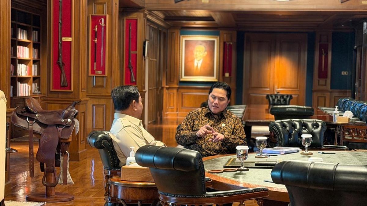 Menpora Erick Thohir Lapor ke Presiden Prabowo, Bahas Akademi Olahraga hingga Literasi Atlet