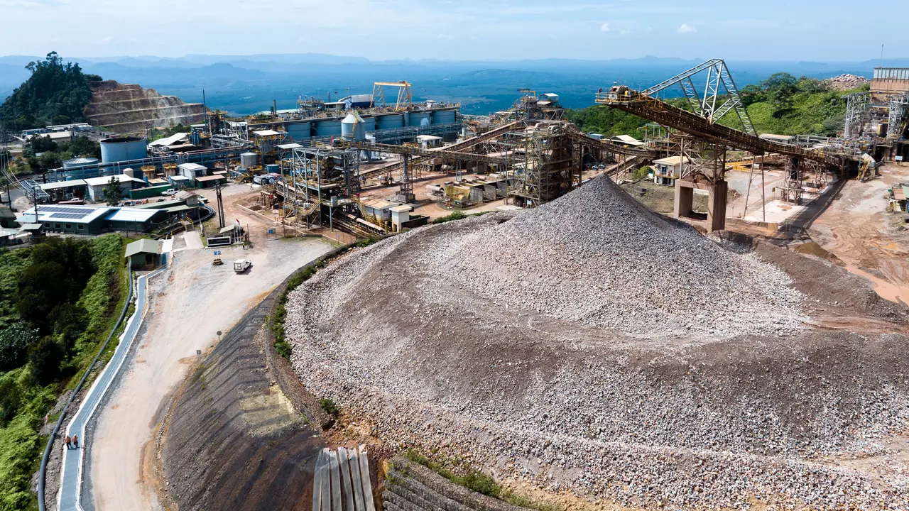 Prosessing Plant Tambang Emas Martabe PT Agincourt Resources (PTAR) yang berlokasi di Kabupaten Tapanuli Selatan, Sumatera Utara. (Dok Agincourt)