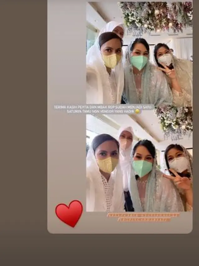 7 Momen Pevita Pearce di Pengajian dan Pernikahan Adik Arsyah Rasyid, Serasi