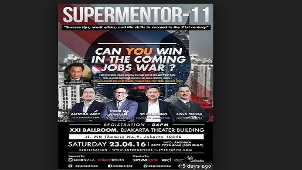4 CEO Berbagi Kisah Inspiratif di Supermentor 11