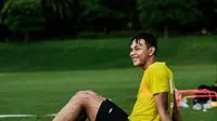 Pemain muda PSS Sleman yang mengikuti TC virtual Timnas Indonesia U-19, Saddam Emiruddin Gaffar. (Instagram Saddam Emiruddin Gafar)