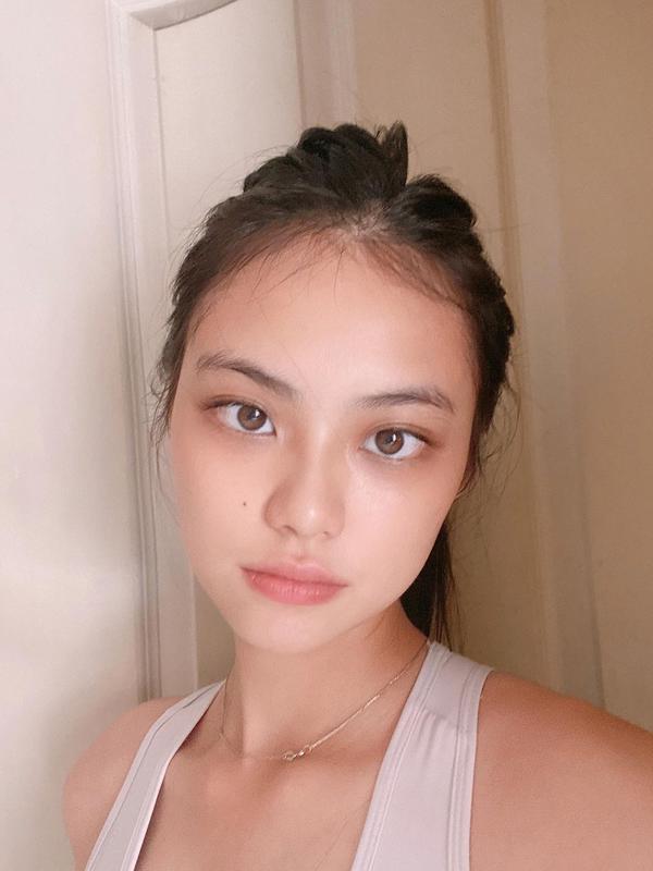 Gege Elisa tanpa makeup (Sumber: Instagram/gegeelisa94)