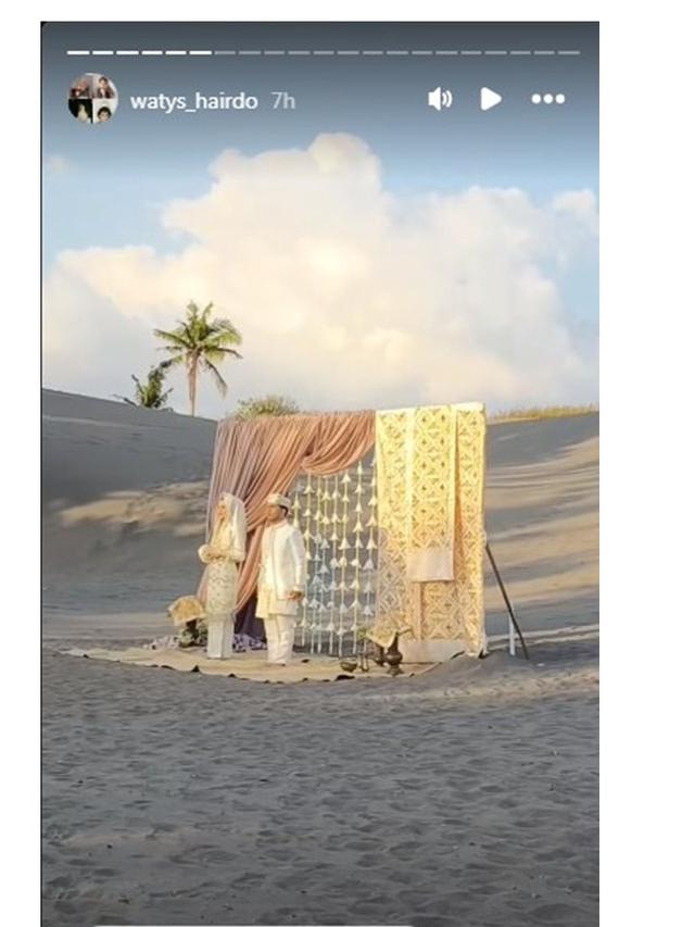 8 Potret Prewedding Thariq Halilintar dan Aaliyah Massaid Bertema Tradisional, Memukau