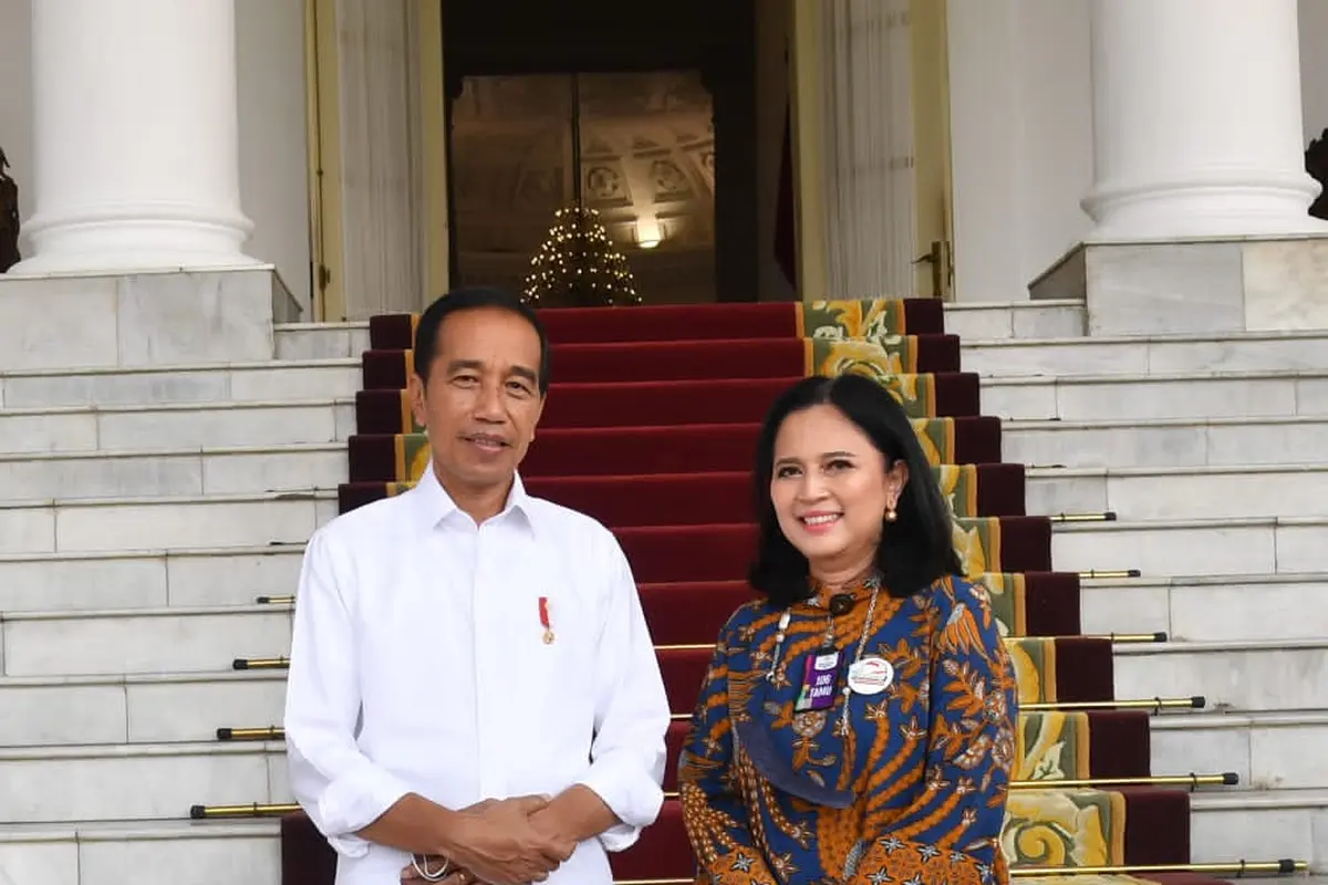 Presiden Jokowi bertemu Pertiwi Indonesia Membahas Rencana Berkebaya