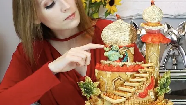 Mengaggumkan, Seniman Ini Membuat Sebuah Karya Diatas Kue Pie