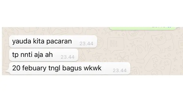 6 Chat Orang Ajak Pacaran Ini Gampang Banget, Bikin Geregetan