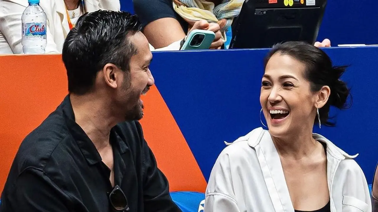 Couple artis nonton FIBA World Cup 2023 di Jakarta