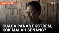 Cuaca panas ekstrem yang menerjang Indonesia beberapa waktu terakhir ternyata membawa berkah tersendiri bagi warga Kudus, Jawa Tengah, khususnya para perajin batu bata.