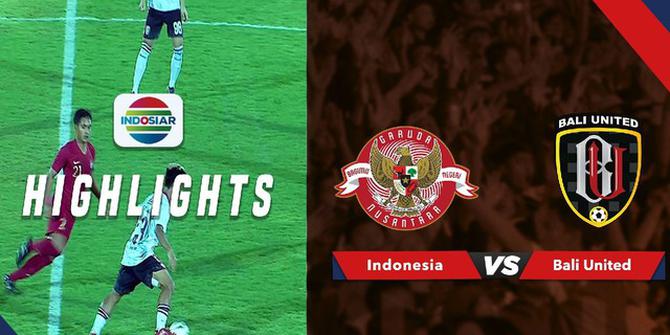 VIDEO: Peluang-Peluang Emas yang Tercipta pada Laga Bali United Vs Timnas Indonesia U-23