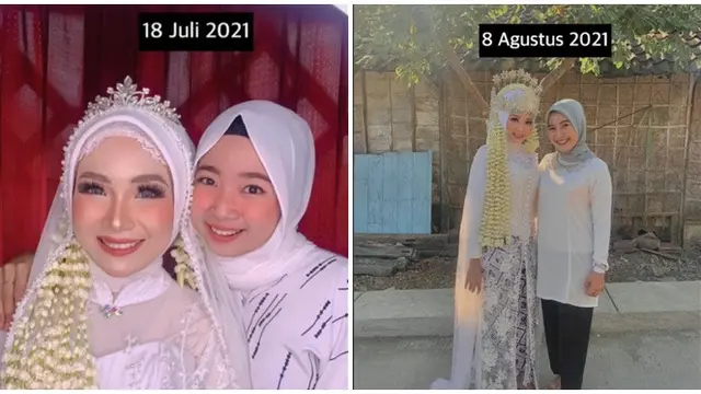 Bersahabat Sejak SMP, Kekompakan Dua Sahabat hingga Menikah Bareng Ini Bikin Salut
