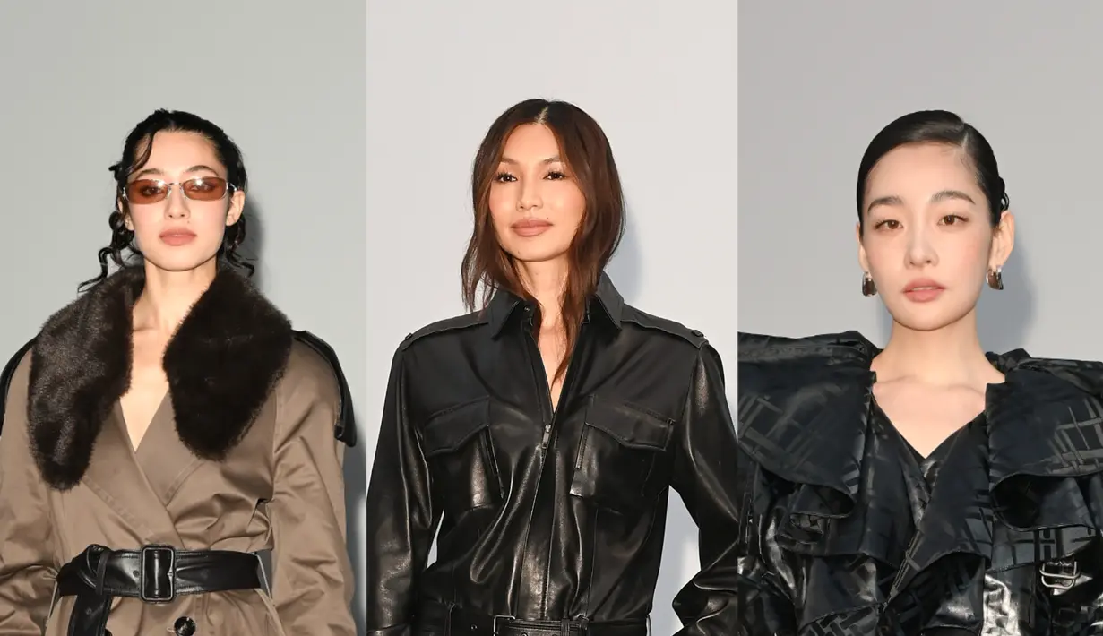 Sederet public figure terlihat hadiri Burberry Summer Show 2027 rancangan Daniel Lee. Mulai dari Ameera Khan, Gemma Chan, hingga Kim Min Ha kenakan siluet trench coat yang memukau. Intip potretnya di sini!