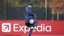 Skuad asuhan Jurgen Klopp kini berada di puncak klasemen Grup E dengan enam poin dan menjadi salah satu tim yang belum menelan kekalahan. (Peter Byrne/PA via AP)